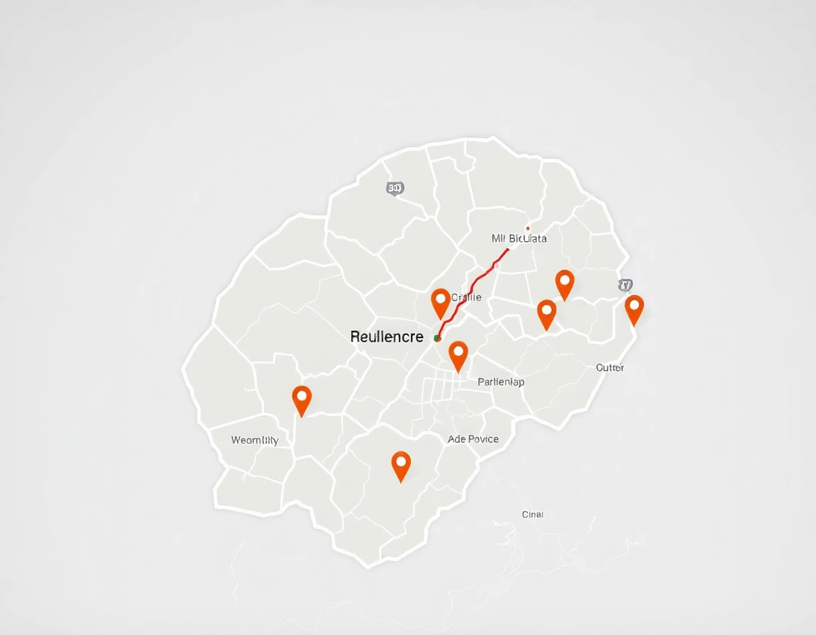 Gutter System Service Areas Map